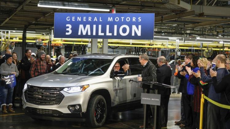 GM Rolls Out Three Millionth Vehicle At Its Lansing Delta Township Assembly Plant