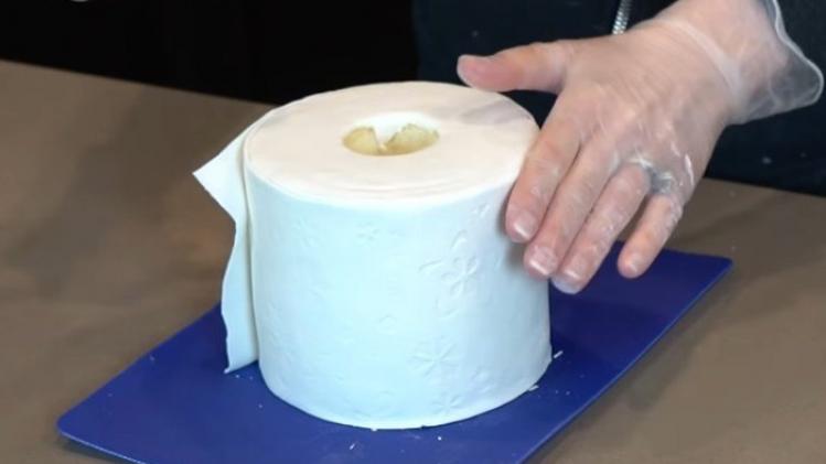Insolite dans l'Eure : le gâteau « PQ », ce papier toilette