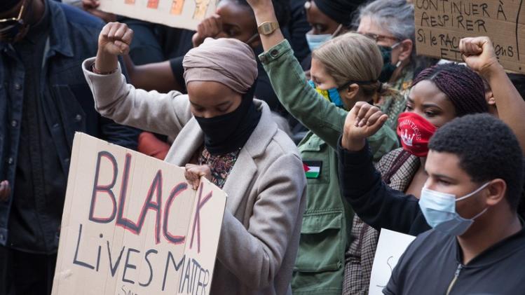 BRUSSELS ANTI-RACISM PROTEST BLACK LIVES MATTER