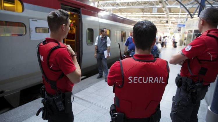 BELGIUM BRUSSELS THALYS ATTACK SHOOTING POLICE
