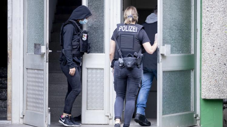 Police raid in Berlin