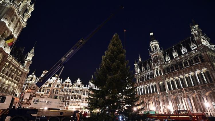 BRUSSELS INSTALLATION CHRISTMAS TREE