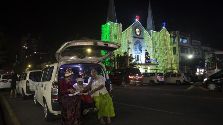 MYANMAR-CHRISTMAS