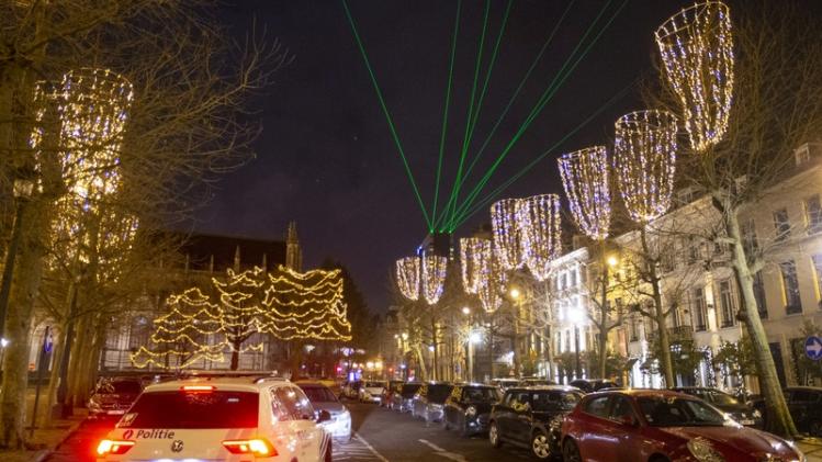 BRUSSELS NEW YEAR LASER SHOW