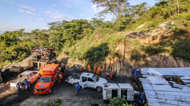 COLOMBIA-MINING-COAL MINE-ACCIDENT