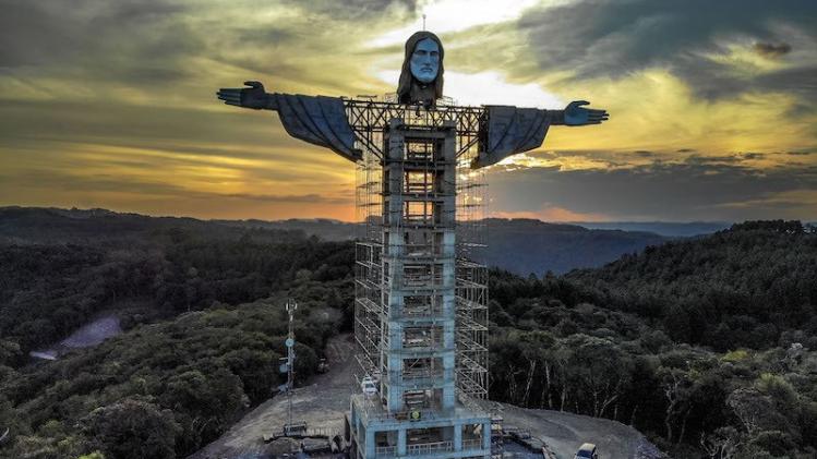 BRAZIL-RELIGION-CULTURE-CHRIST-STATUE