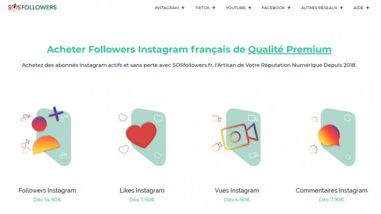 Les 3 Meilleurs Sites pour Acheter des Followers Instagram Français