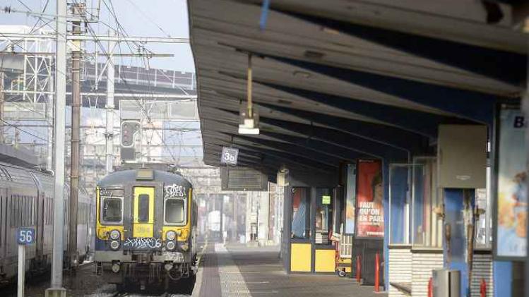 BELGIUM CHARLEROI REGIONAL STRIKE RAILWAYS SNCB NMBS