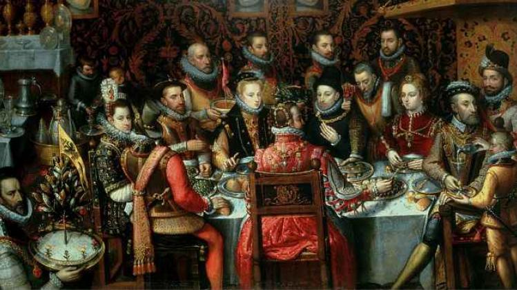 Le banquet des monarques_c1579 Sanchez Coello_Alonso 1531_1589_  Muzeum Narodowe_ Poznan_Poland_web