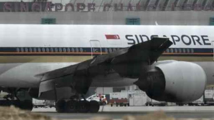 Avion en feu lors d'un atterrissage d'urgence à Singapour, pas de blessés