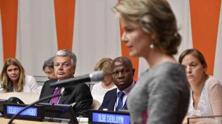 ONU: La reine Mathilde plaide pour la réintégration des enfants touchés par les conflits