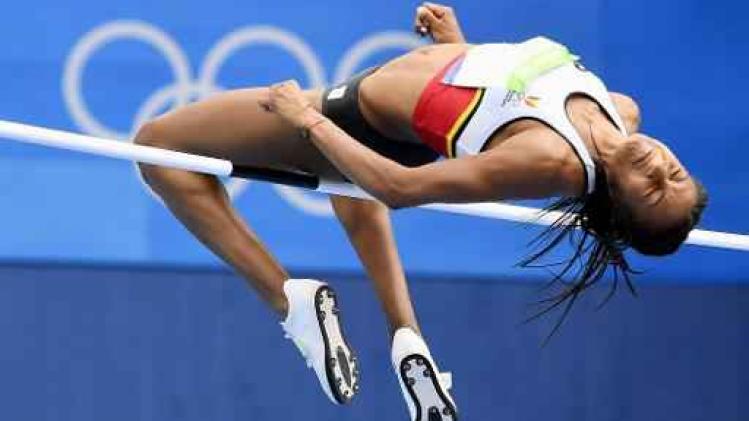 Nafissatou Thiam prend la 2e place de l'heptathlon après le saut en hauteur