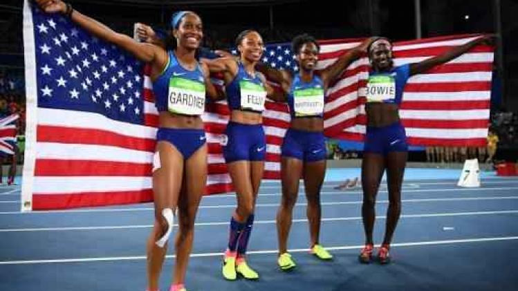 JO 2016 - 4x100 m: les Américaines conservent leur titre, 5e médaille d'or pour Allyson Felix