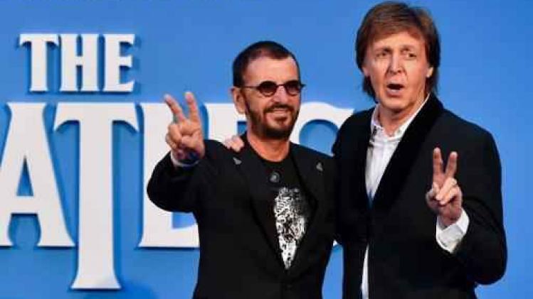 Paul McCartney "ému" pour la première du documentaire sur les Beatles
