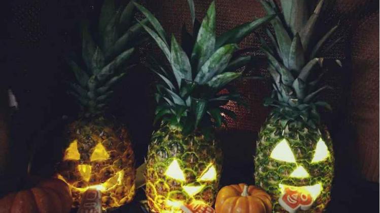 ananas-halloween
