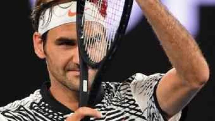 Open d'Australie - Roger Federer heureux de "pouvoir jouer un tennis normal"