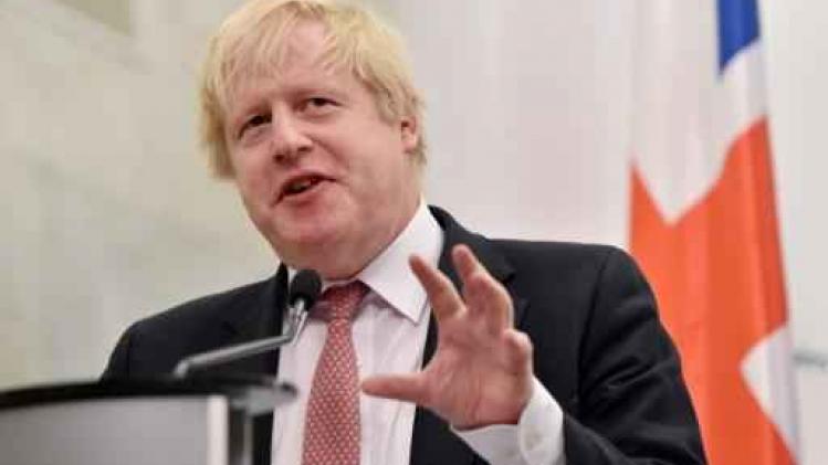 Le chef de la diplomatie britannique Boris Johnson en visite en Russie