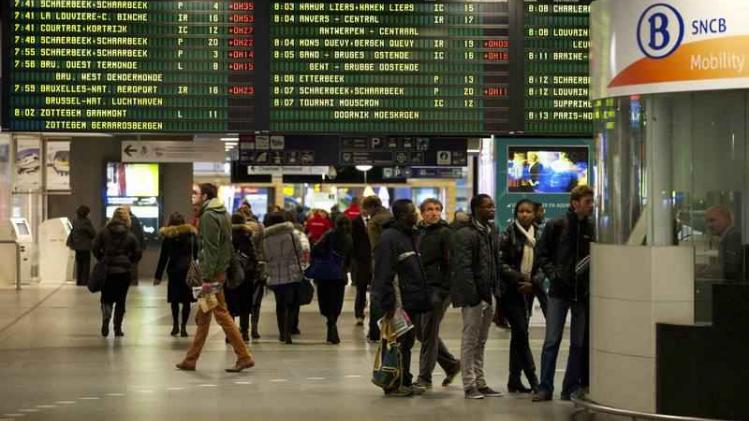 BELGIUM BRUSSELS NMBS SNCB RAILWAY STRIKE
