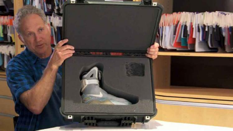 Les baskets aux lacets automatiques de Retour vers le Futur