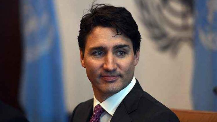 Canadian Prime mlnister Justin Trudeau meets UN secretary-general António Guterres on the potential canadian peace keeping mission