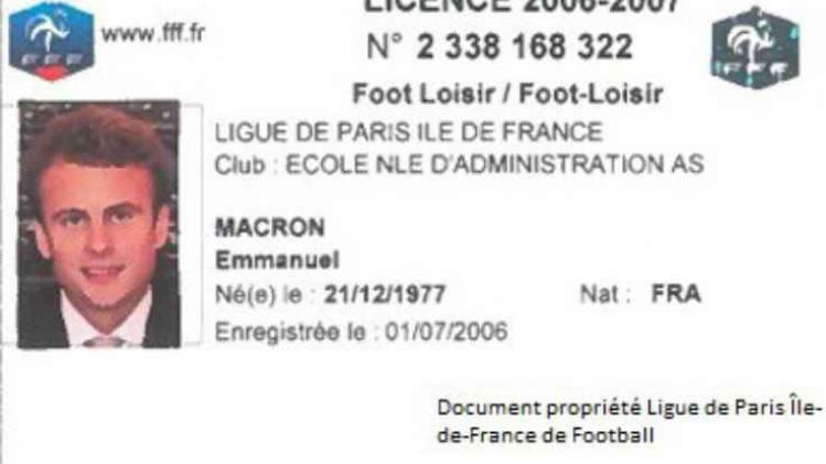 Macron Licence Foot