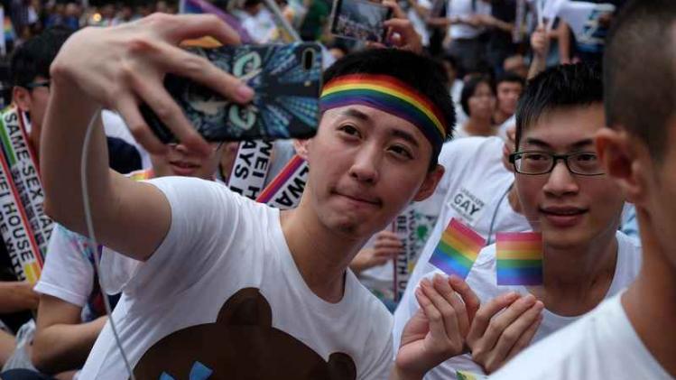 TAIWAN-POLITICS-HOMOSEXUALITY-RIGHTS-MARRIAGE-LGBT