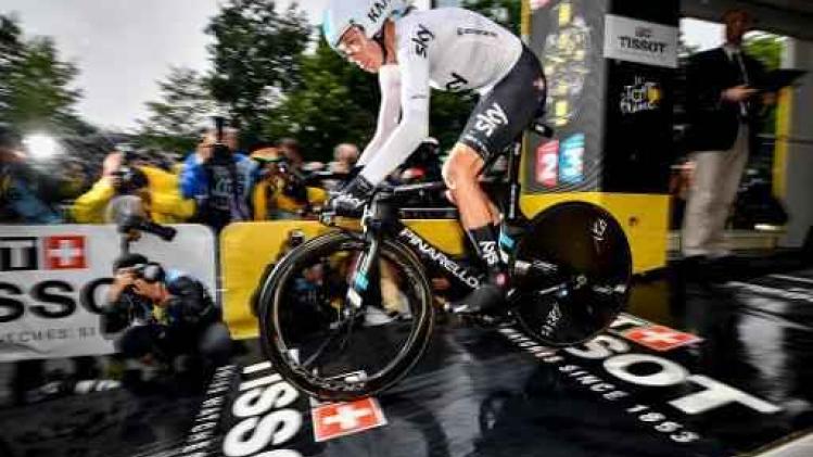 Tour de France - Chris Froome ravi pour son équipier Geraint Thomas