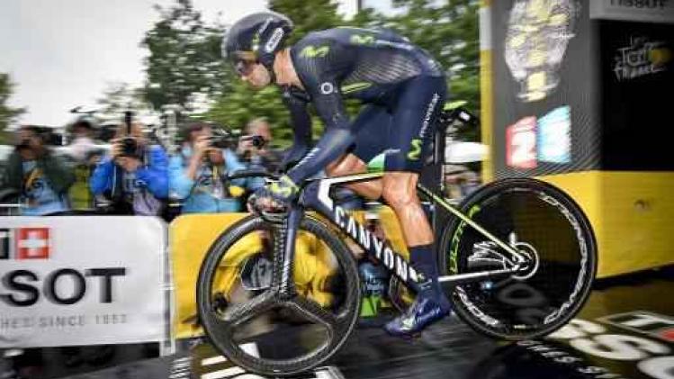 Tour de France - Double fracture, à la rotule gauche et à la cheville, pour Valverde opéré samedi soir