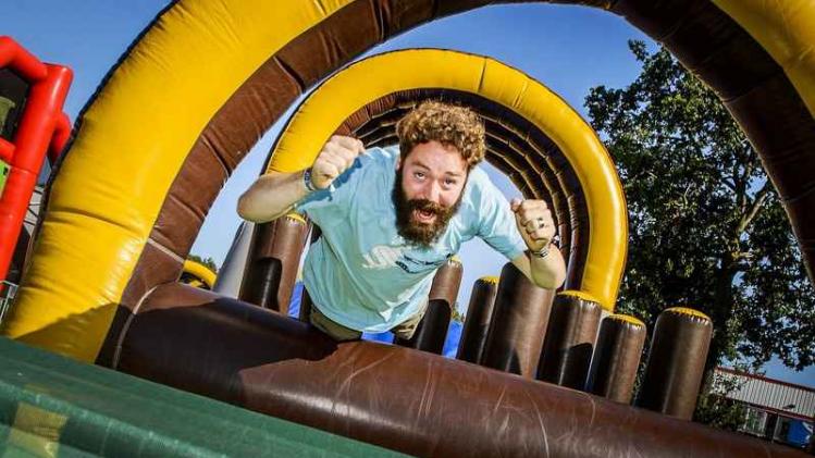NETHERLANDS-FESTIVAL-BOUNCY-CASTLE