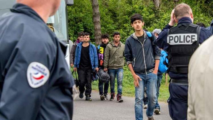 FRANCE-BRITAIN-EUROPE-MIGRANTS-FIRE