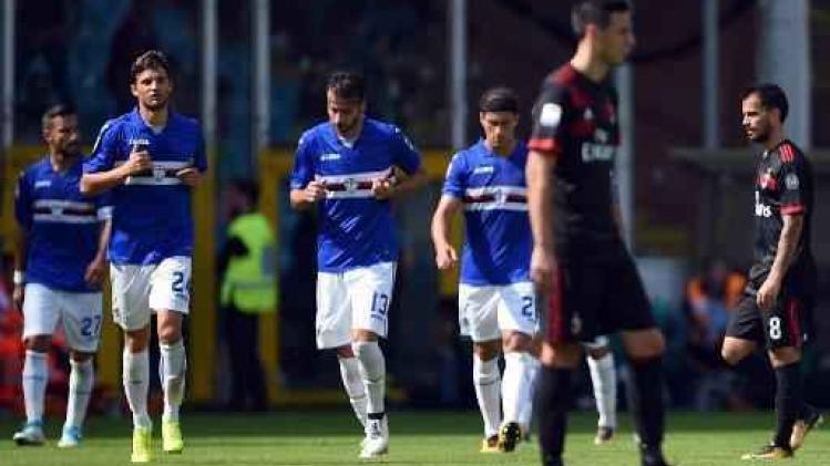 Praet et la Sampdoria se jouent de l'AC Milan et restent invaincus
