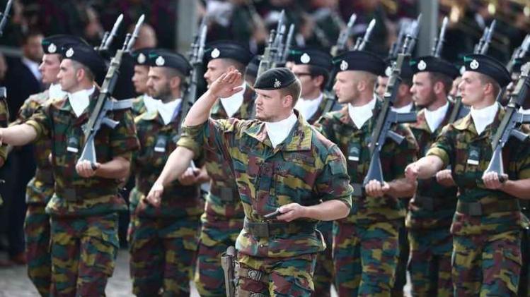 BRUSSELS NATIONAL MILITARY PARADE