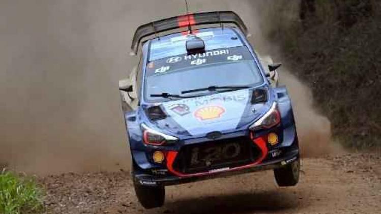 Rallye d'Australie - Thierry Neuville en tête du rallye d'Australie à la mi-journée