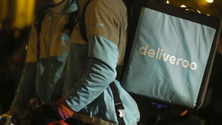 DELIVEROO DELIVERY WORKERS DEMONSTRATION