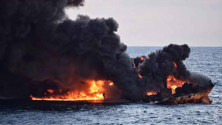 CHINA-IRAN-SHIPPING-ACCIDENT