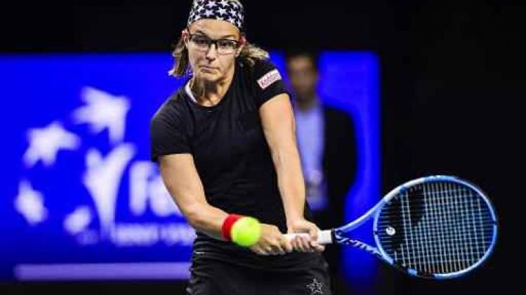 WTA Budapest: Kirsten Flipkens éliminée au 2e tour par la Slovaque Dominika Cibulkova