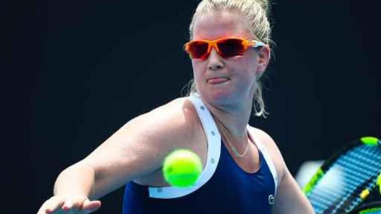 WTA Budapest: le parcours d'Ysaline Bonaventure s'arrête en quarts de finale