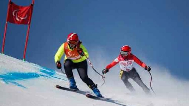 Eléonor Sana, 6e du Super Combiné de ski alpin, a connu des problèmes techniques