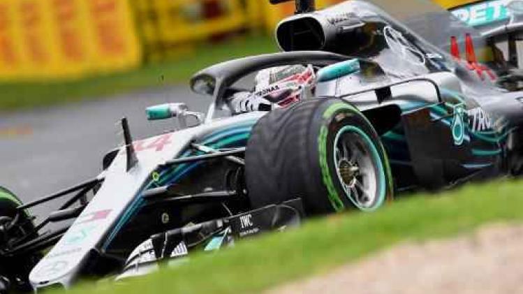 F1 - GP d'Australie - Lewis Hamilton (Mercedes) en pole, Stoffel Vandoorne (McLaren-Renault) en 6e ligne