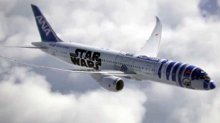 JAPAN-US-ENTERTAINMENT-AIRLINES-ANA-STAR WARS