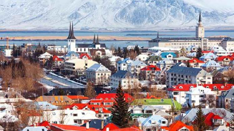 Cityscape Reykjavík, Iceland