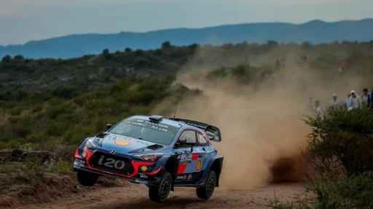 Thierry Neuville (Hyundai) remporte la première spéciale du Rallye d'Argentine