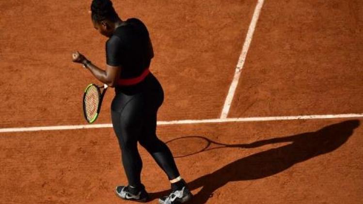 Serena Williams s'impose pour son retour à Roland-Garros
