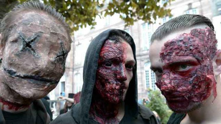 5000 zombies envahissent Strasbourg pour la «Zombie walk»