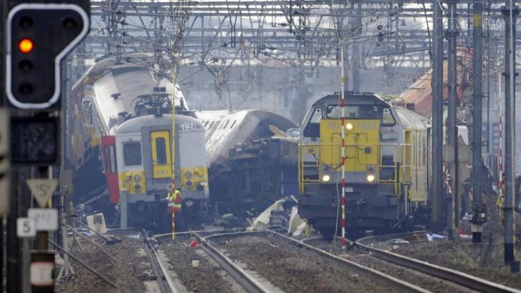 BELGIUM HALLE TRAIN ACCIDENT AFTERMATH THURSDAY