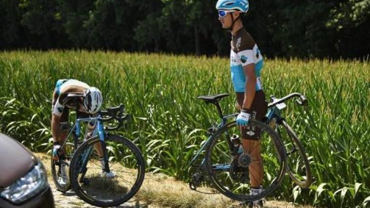Abandon de Vuillermoz qui prive Bardet d'un deuxième coureur sur le Tour de France