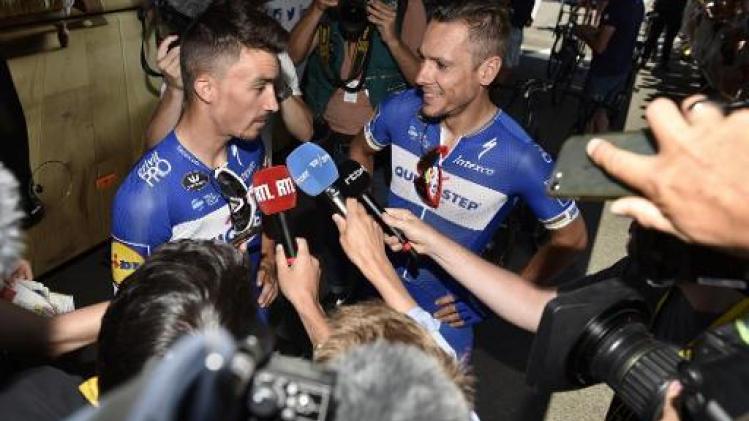 Tour de France - Philippe Gilbert s'est mis au service de son équipier, Julian Alaphilippe