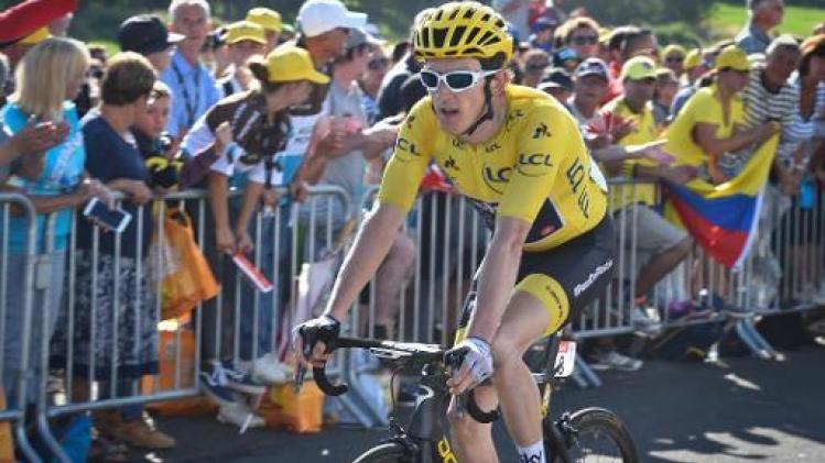 Tour de France - Le maillot jaune Geraint Thomas vit le Tour "au jour le jour"