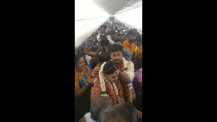 avion mariage Inde