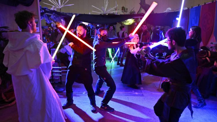 Dégainez votre sabre laser: voici le premier championnat de Jedi